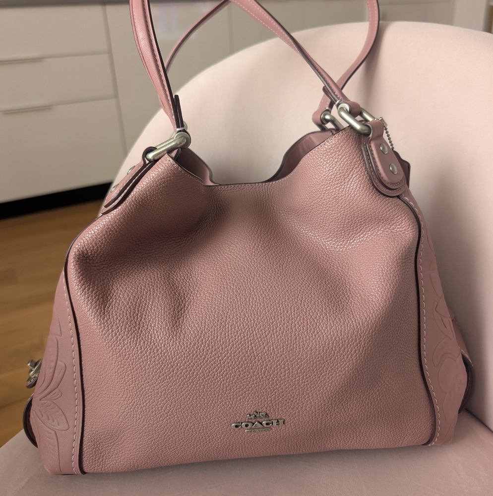 Coach Edie Shoulder Bag 31 With Tea Rose Tooling